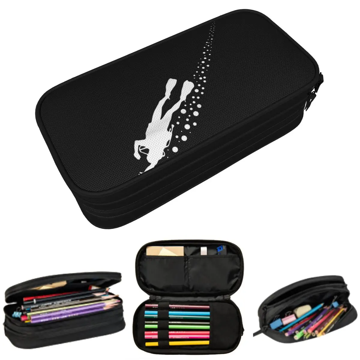 Scuba Diving Apparel Scuba Diving Pencil Case for Studen Gifts Pen Box Pencil Bag Stationery Supplies Pen Holder Bag
Scuba Diving Apparel Scuba Diving Pencil Case for Studen Gifts Pen Box Pencil Bag Stationery Supplies Pen Holder Bag
