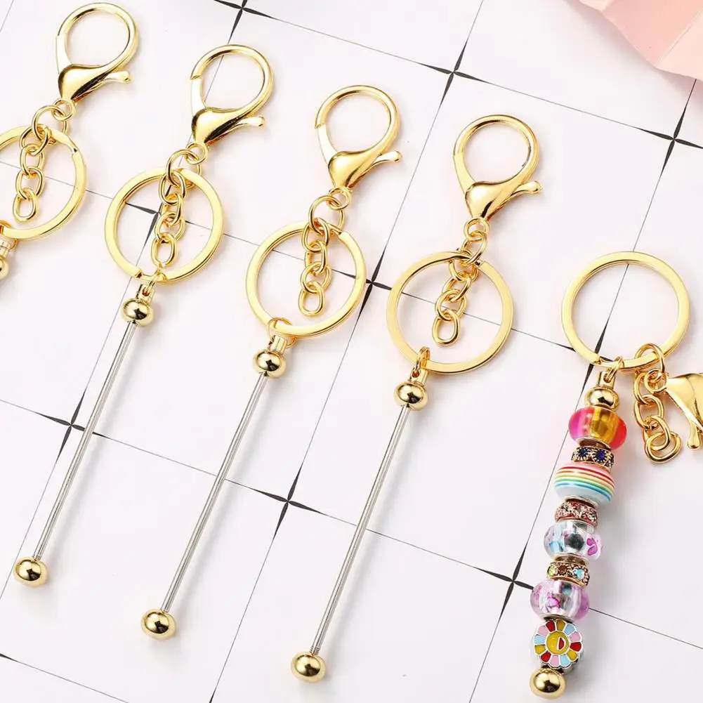 Stainless Keychains Exquisite Lightweight Beadable Pendant Crafts 6 Pcs Diy Beaded Keychains with Electroplated Stainless
Stainless Keychains Exquisite Lightweight Beadable Pendant Crafts 6 Pcs Diy Beaded Keychains with Electroplated Stainless