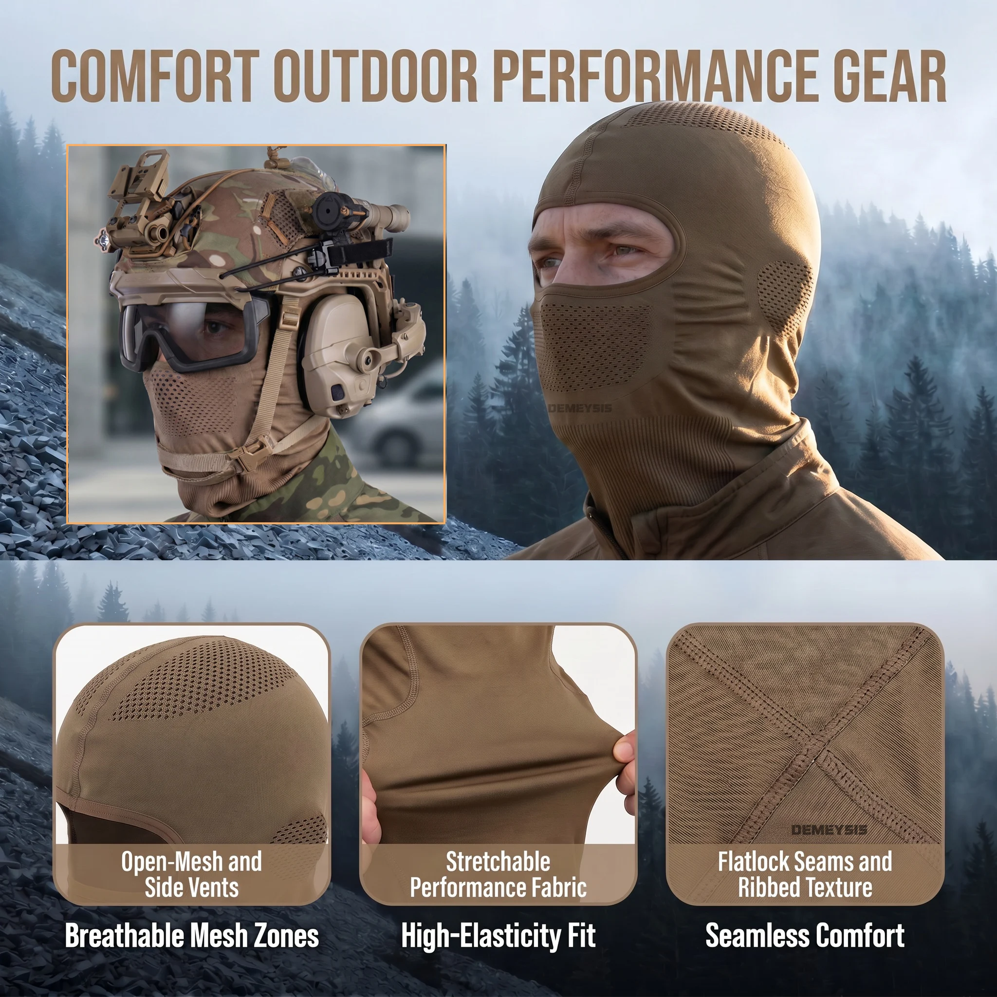 Tactical Mesh Face Mask Breathable Balaclava for Helmet Compatible Steel Mesh Full Face Cover for Airsoft Paintball Hunting
Tactical Mesh Face Mask Breathable Balaclava for Helmet Compatible Steel Mesh Full Face Cover for Airsoft Paintball Hunting