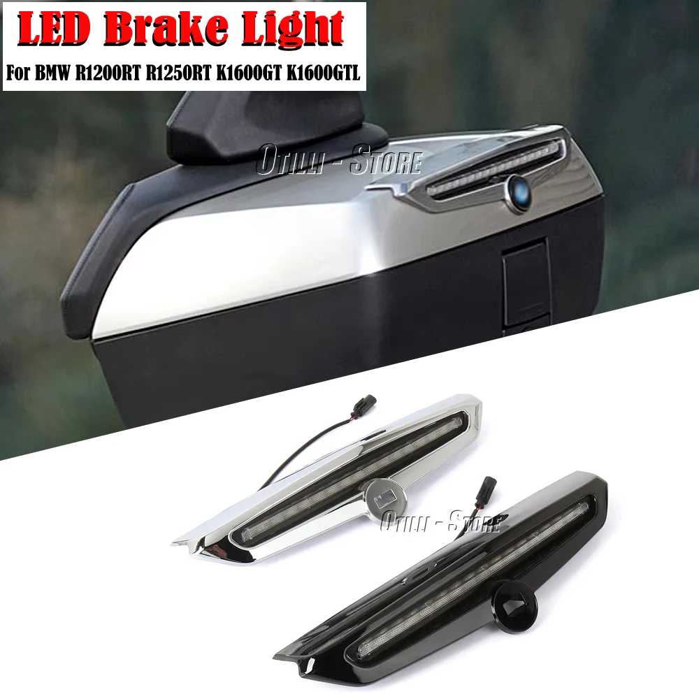 For BMW R1200RT R1250RT K1600GT K1600GTL Exclusive Motorcycle Accessories LED Brake Light Top Case Cover 49L Black Chrome
For BMW R1200RT R1250RT K1600GT K1600GTL Exclusive Motorcycle Accessories LED Brake Light Top Case Cover 49L Black Chrome