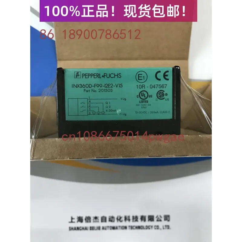 INX360D-F99-I2E2-V15 Germany Pepperl + Fuchs dip order number 201503 sensor INX36oD
INX360D-F99-I2E2-V15 Germany Pepperl + Fuchs dip order number 201503 sensor INX36oD