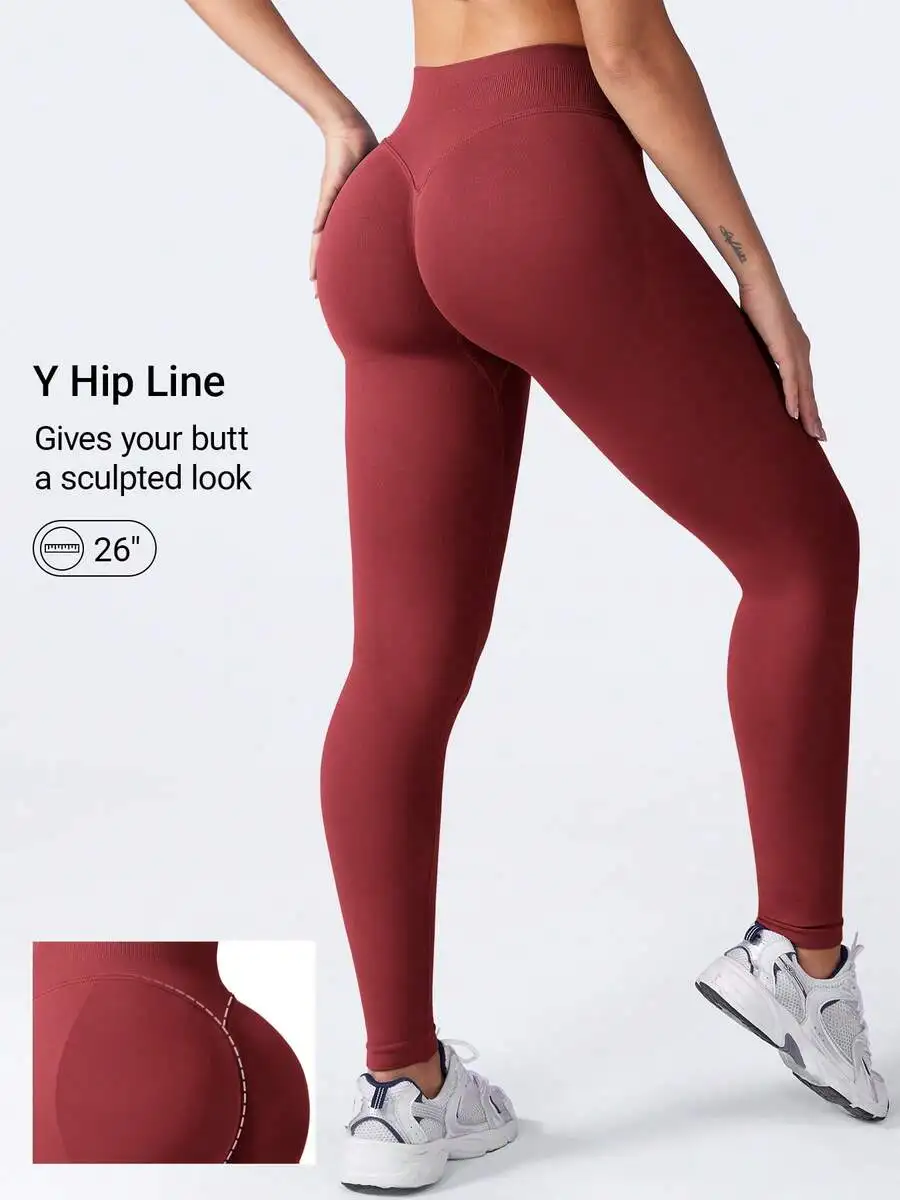 Women Seamless Scrunch Butt Lifting Leggings Medium Waist Tummy Control Yoga Workout Pants
Women Seamless Scrunch Butt Lifting Leggings Medium Waist Tummy Control Yoga Workout Pants