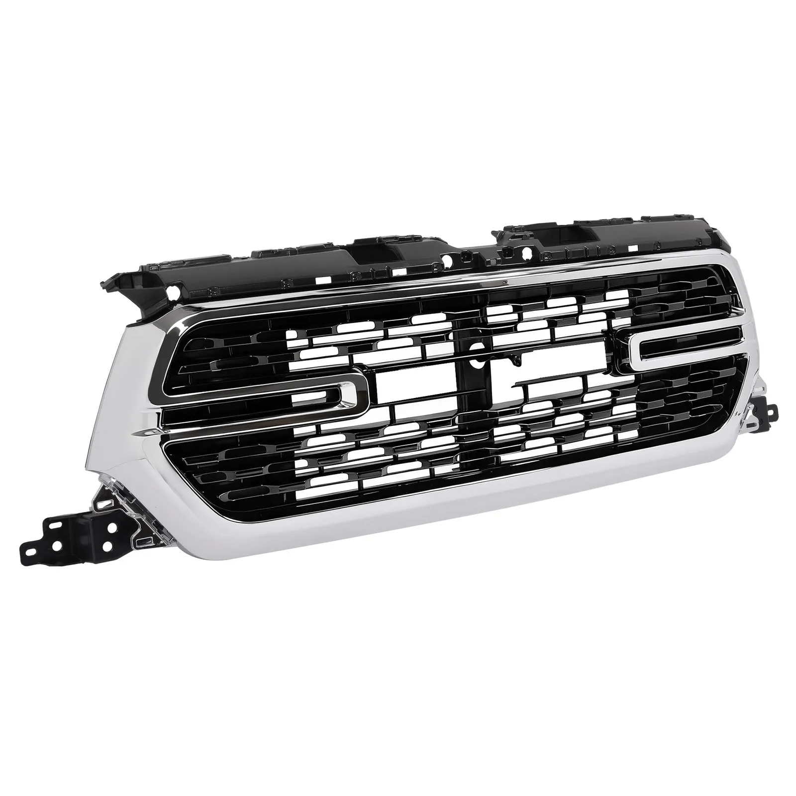 Front Bumper Grille W/Chrome Surround For 2019-2024 RAM 1500 Big Horn
Front Bumper Grille W/Chrome Surround For 2019-2024 RAM 1500 Big Horn