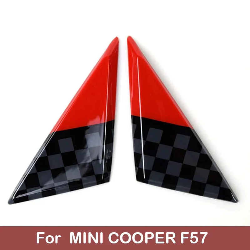 Door Window Corner A-pillar Decor Stickers Trim Shell Decorative Cover For Mini Cooper S JCW One F57 Car Exterior Accessories
Door Window Corner A-pillar Decor Stickers Trim Shell Decorative Cover For Mini Cooper S JCW One F57 Car Exterior Accessories