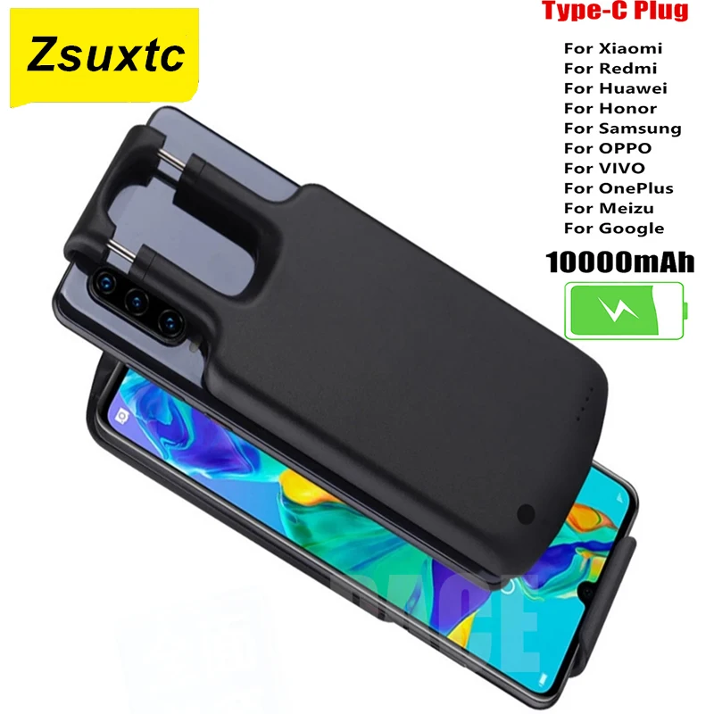 10000Mah Battery Charger Case For Samsung Xiaomi Redmi VIVO OPPO OnePlus Huawei Meizu Moto Google All Type C Phone Power Bank
10000Mah Battery Charger Case For Samsung Xiaomi Redmi VIVO OPPO OnePlus Huawei Meizu Moto Google All Type C Phone Power Bank