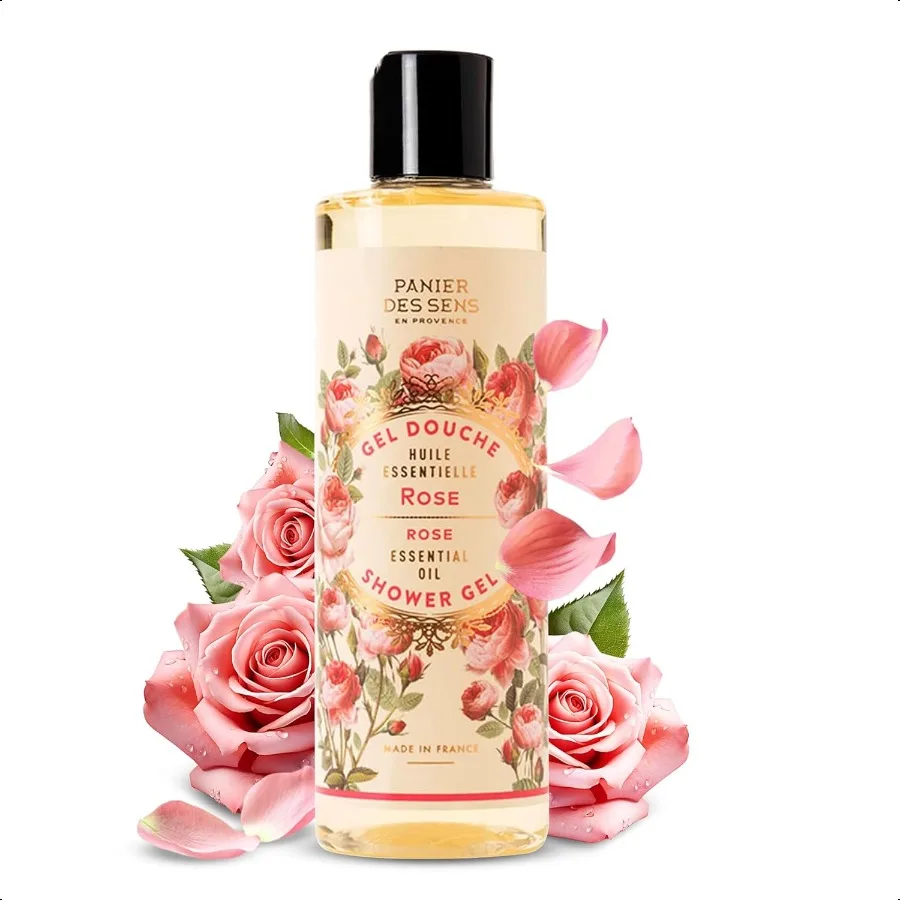 Panier des Sens Rose Shower Gel Foaming Body Wash Women Men Moisturizing Body Soap with Shea Oil 96 Natural Ingredients Body Ca
Panier des Sens Rose Shower Gel Foaming Body Wash Women Men Moisturizing Body Soap with Shea Oil 96 Natural Ingredients Body Ca