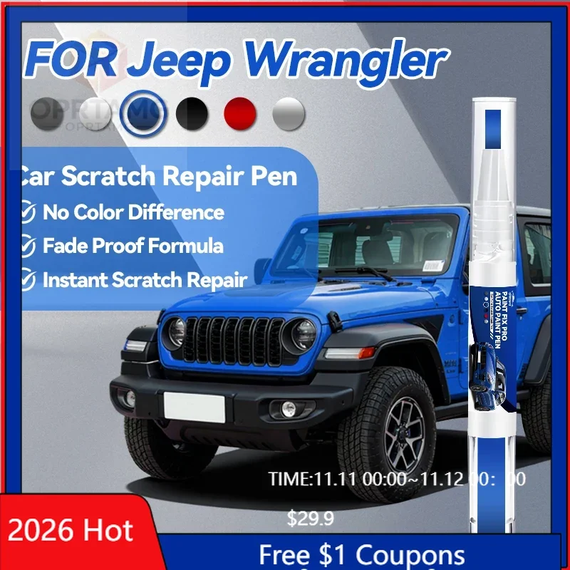Automotive Styling Tools For Jeep Wrangler 1987-2025 YJ YJ TJ JL Paint Repair Pen Touch Up Scratch Remover DIY Auto Accessories
Automotive Styling Tools For Jeep Wrangler 1987-2025 YJ YJ TJ JL Paint Repair Pen Touch Up Scratch Remover DIY Auto Accessories