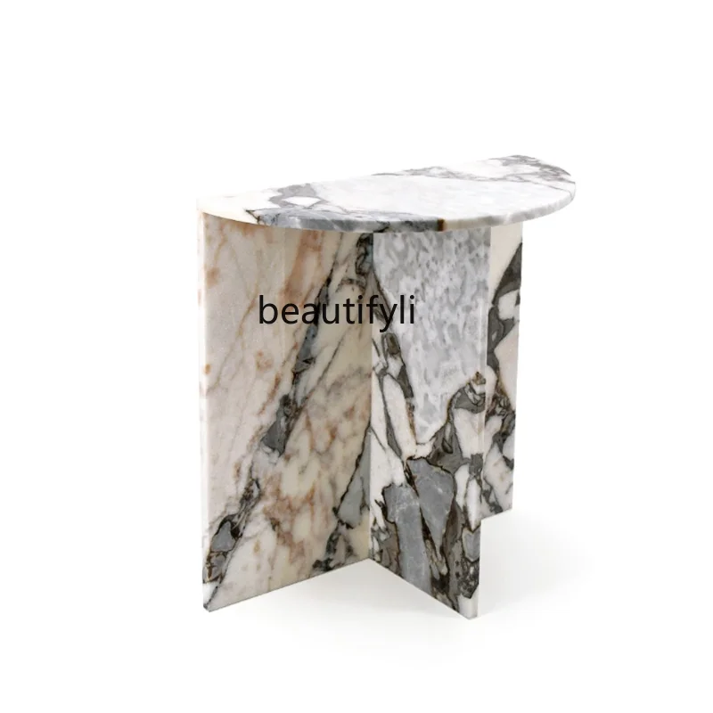 Customized Natural Marble Side Table Table Designer Light Luxury Modern Simple Small Apartment Living Room Sofa Corner Table
Customized Natural Marble Side Table Table Designer Light Luxury Modern Simple Small Apartment Living Room Sofa Corner Table