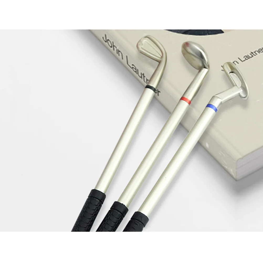 3 шт., подарочные ручки для гольфа, креативные шариковые ручки, черный, красный, синий, украшение для рабочего стола, ручка для украшения офиса
3 шт., подарочные ручки для гольфа, креативные шариковые ручки, черный, красный, синий, украшение для рабочего стола, ручка для украшения офиса