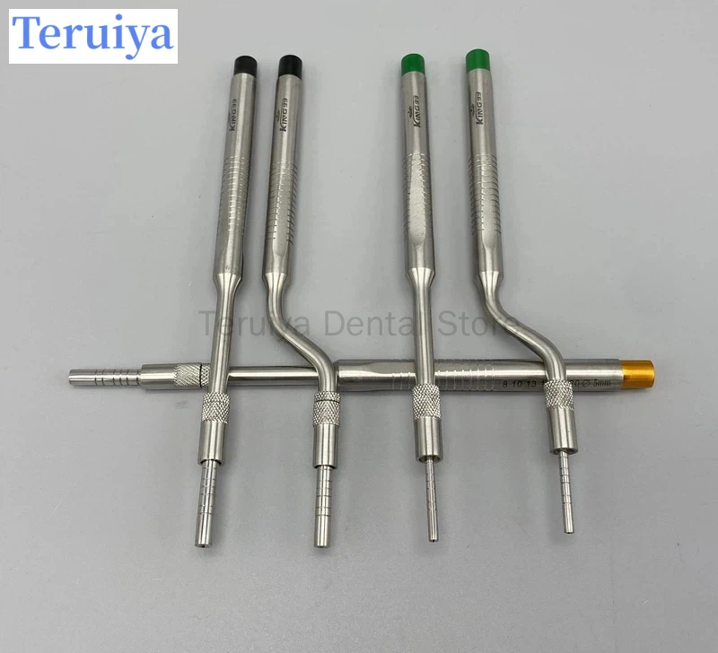 10 Pcs Dental Implant Osteotome Set - Maxillary Sinus Lift Instrument with Concave Convex Tips
10 Pcs Dental Implant Osteotome Set - Maxillary Sinus Lift Instrument with Concave Convex Tips
