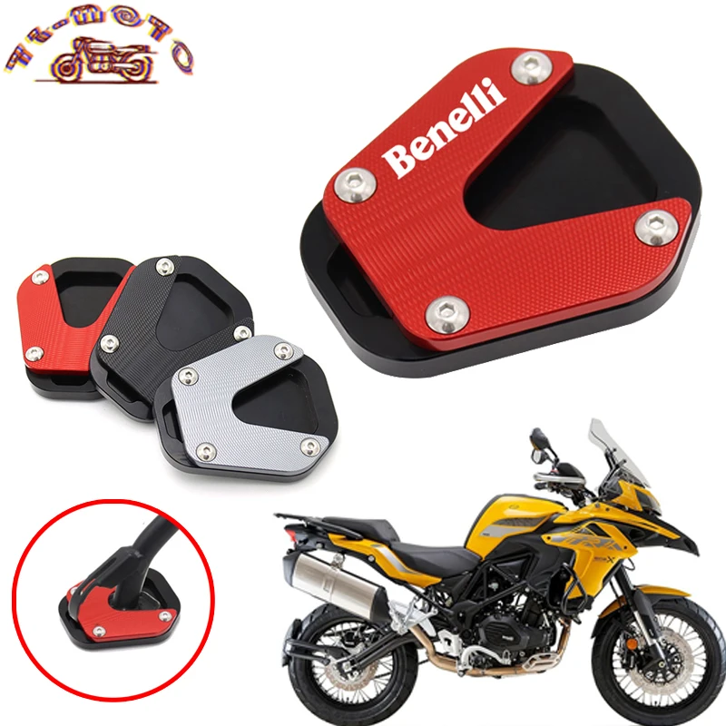 Motorcycle Accessories Foot Side Stand Enlarge Extension Pad Shelf Kickstand Fit For Benelli TRK502 TRK502X TRK502C 2017-2019
Motorcycle Accessories Foot Side Stand Enlarge Extension Pad Shelf Kickstand Fit For Benelli TRK502 TRK502X TRK502C 2017-2019