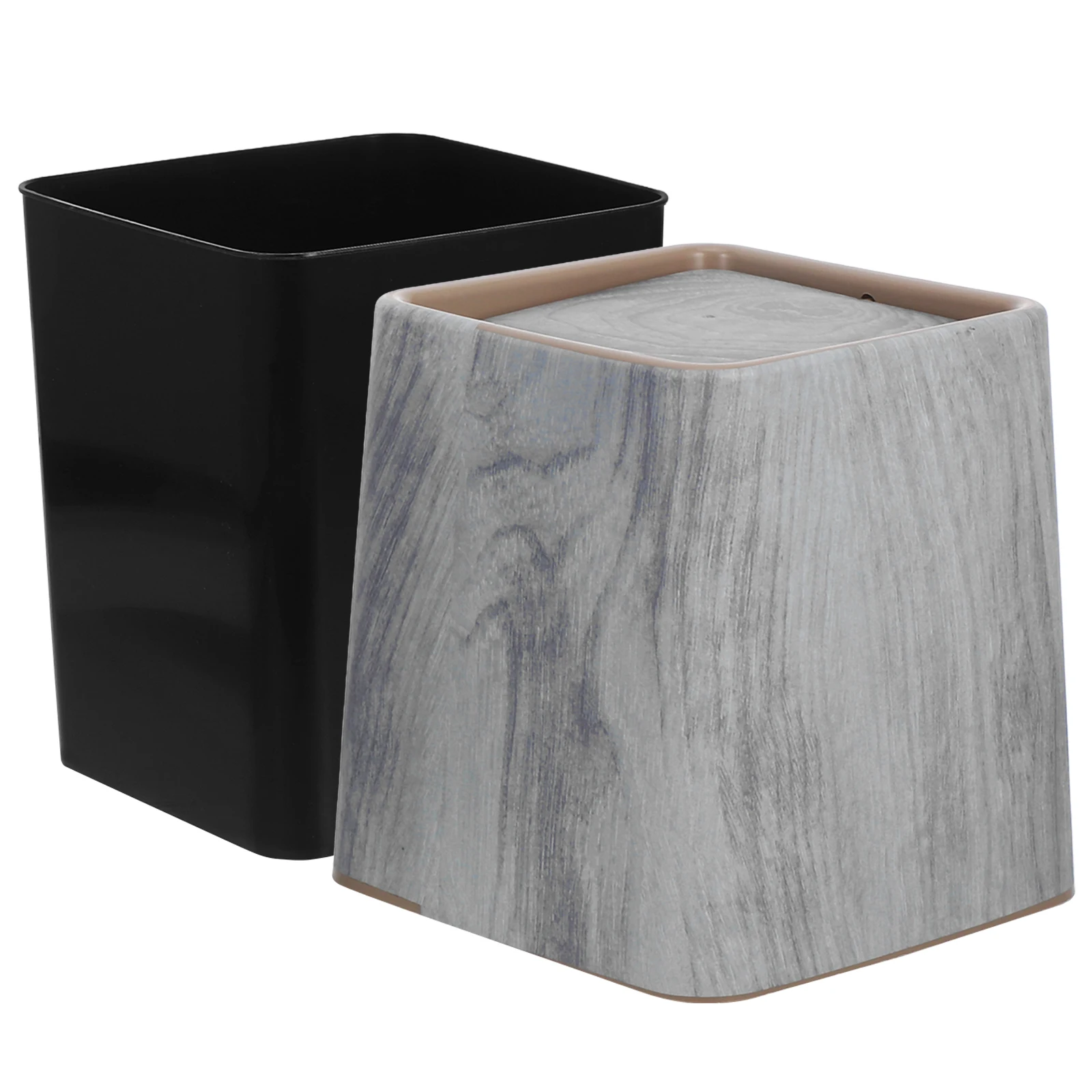 Imitation Wood Grain Trash Can Retro Bathroom Kitchen Living Room Garbage Bin Waste Basket Plastic Rubbish Container Household
Imitation Wood Grain Trash Can Retro Bathroom Kitchen Living Room Garbage Bin Waste Basket Plastic Rubbish Container Household