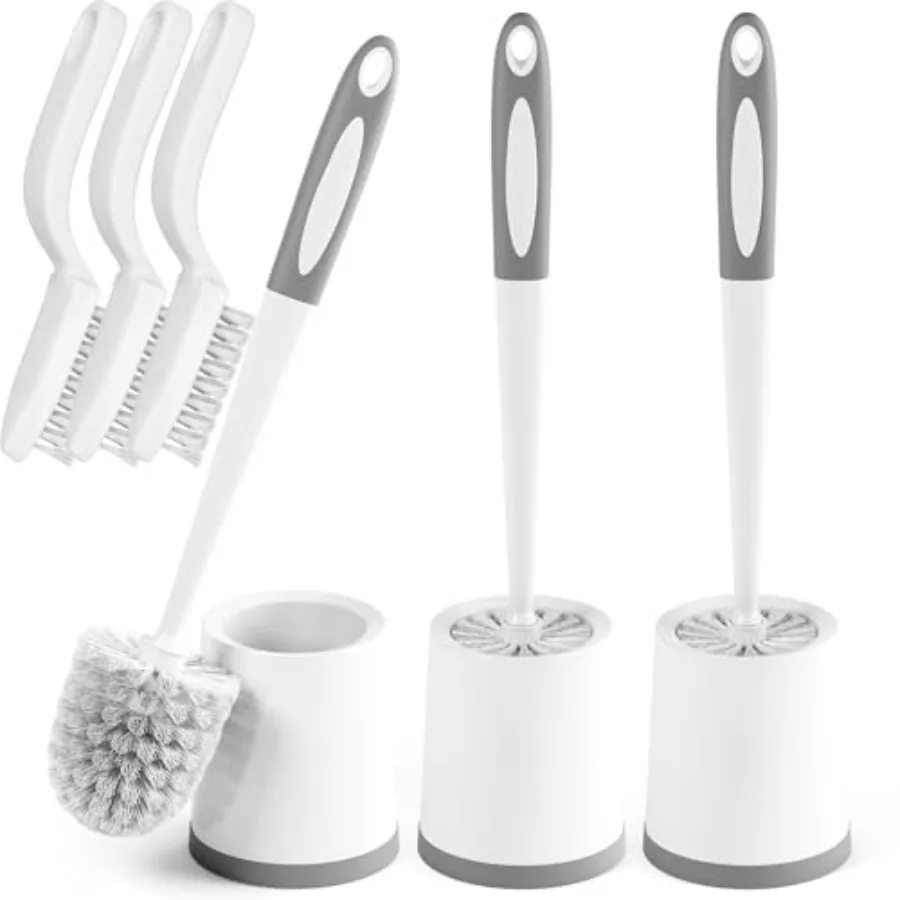 Toilet Brush, 3 Pack Toilet Brushes for Bathroom with Holder, Bathroom Accessories Toilet Bowl Brush with 3 Clean Brush, Toilet
Toilet Brush, 3 Pack Toilet Brushes for Bathroom with Holder, Bathroom Accessories Toilet Bowl Brush with 3 Clean Brush, Toilet