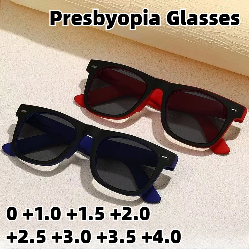 New Square-Frame UV-Protective Presbyopia Glasses Unisex Fashionable High-Definition Reading Sunglasses Plus Diopter 0 To +4.0
New Square-Frame UV-Protective Presbyopia Glasses Unisex Fashionable High-Definition Reading Sunglasses Plus Diopter 0 To +4.0