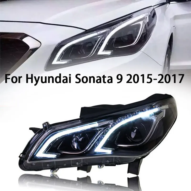 Led Headlights for Hyundai Sonata 9 LED Headlight 2015-2017 Headlights Sonata DRL Turn Signal High Beam Angel Eye Projector Lens
Led Headlights for Hyundai Sonata 9 LED Headlight 2015-2017 Headlights Sonata DRL Turn Signal High Beam Angel Eye Projector Lens