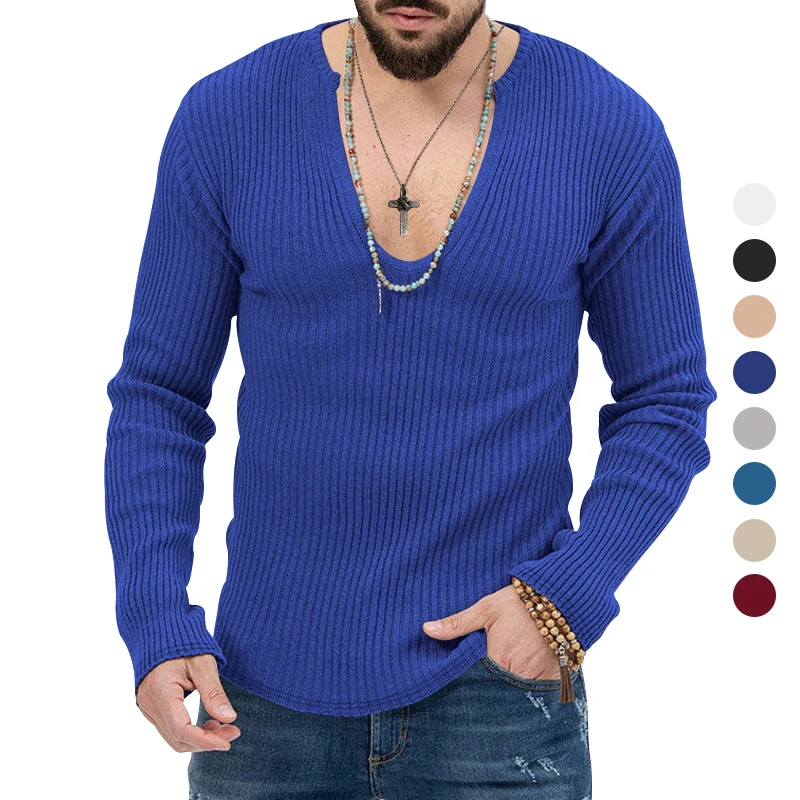 Autumn and Winter New Men's Casual Shirt Top Outdoor Versatile V-neck Solid Color Brand High Quality Long Sleeve Top for Men
Autumn and Winter New Men's Casual Shirt Top Outdoor Versatile V-neck Solid Color Brand High Quality Long Sleeve Top for Men