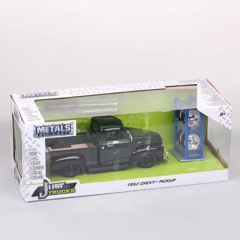 1:24 1953 CHEVY 3100 PICKUP High Simulation Diecast Car Metal Alloy Model Car Children's Toys Collection Gifts J311
1:24 1953 CHEVY 3100 PICKUP High Simulation Diecast Car Metal Alloy Model Car Children's Toys Collection Gifts J311