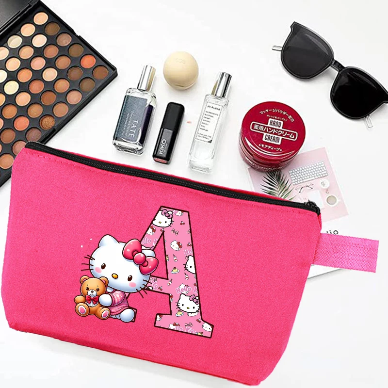 Sanrio Pencilcase Hello Kitty Letter Fashion Woman Cartoon Print Makeup Bags Students Cute Canvas Stationery Storage Girls Gifts
Sanrio Pencilcase Hello Kitty Letter Fashion Woman Cartoon Print Makeup Bags Students Cute Canvas Stationery Storage Girls Gifts