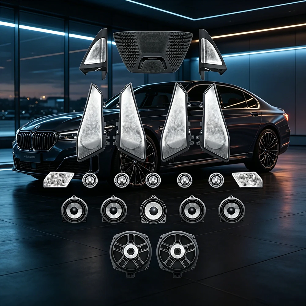 LED Luminous Speaker Cover For BMW X5 G05 X7 Front Rear Door Tweeter Trim Ambient Night Light Subwoofer Audio Horn
LED Luminous Speaker Cover For BMW X5 G05 X7 Front Rear Door Tweeter Trim Ambient Night Light Subwoofer Audio Horn