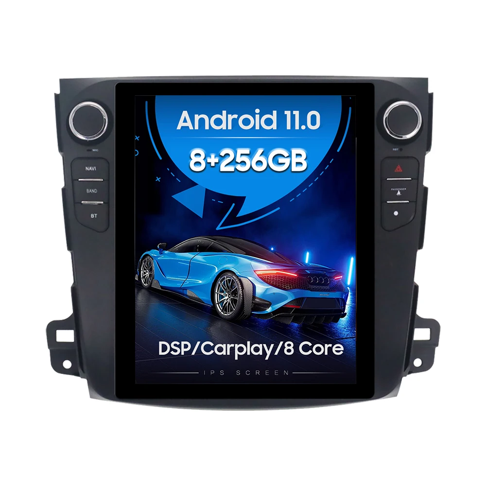 10.4" inches Android 13 Tesla Screen Car Stereo Multimedia DSP Player For Mitsubishi Outlander 2006-12 GPS Audio Radio Head Unit
10.4" inches Android 13 Tesla Screen Car Stereo Multimedia DSP Player For Mitsubishi Outlander 2006-12 GPS Audio Radio Head Unit