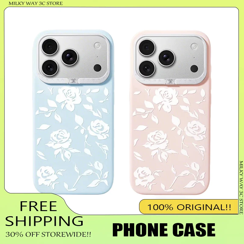 Чехол PYNANA Rose Relief для iPhone 17 ProMax, жидкий силиконовый защитный чехол с магнитной фиксацией, подарок
Чехол PYNANA Rose Relief для iPhone 17 ProMax, жидкий силиконовый защитный чехол с магнитной фиксацией, подарок