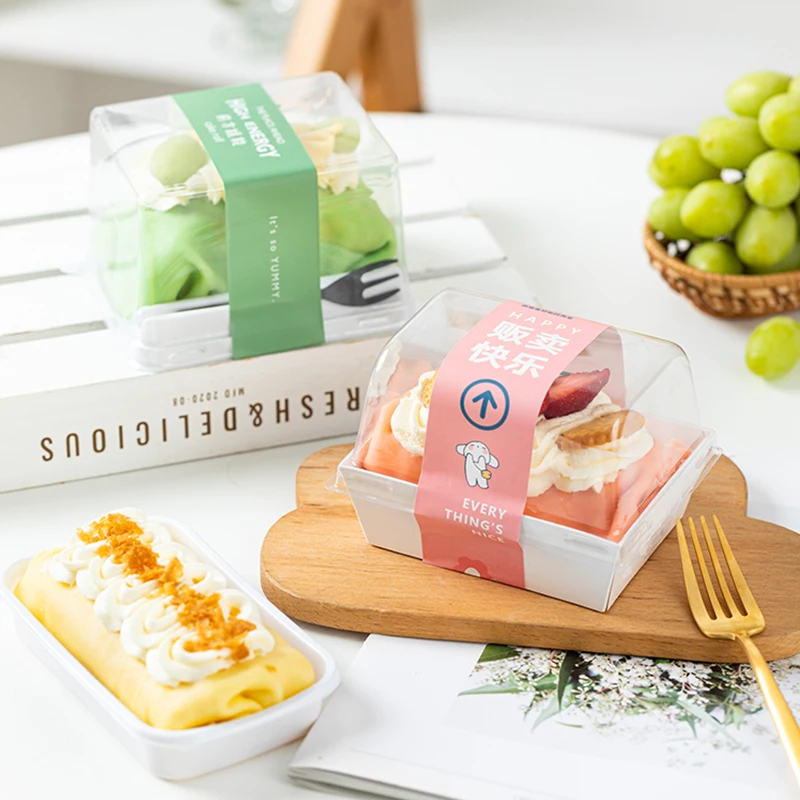 50Pcs White Bakery Boxes with Clear Secure Lids Swiss Roll Container for Party Wedding Christmas Plastic Storage Holder Cake Box
50Pcs White Bakery Boxes with Clear Secure Lids Swiss Roll Container for Party Wedding Christmas Plastic Storage Holder Cake Box