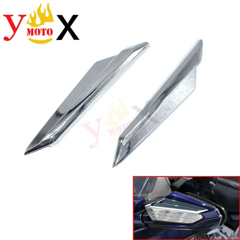 GL 1800 18-20 Motorcycle Chrome Rearview Mirror Trim Cover Indicator Upper Accent Decal For Honda Goldwing GL1800 2018-2020
GL 1800 18-20 Motorcycle Chrome Rearview Mirror Trim Cover Indicator Upper Accent Decal For Honda Goldwing GL1800 2018-2020