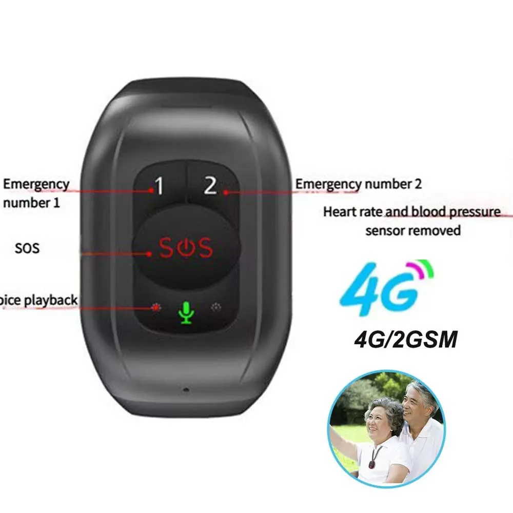 4G Elderly GPS Tracking Wristband gps V48 Emergency Alarm GPS Tracking Heart Rate Blood Pressure Monitor SOS Button
4G Elderly GPS Tracking Wristband gps V48 Emergency Alarm GPS Tracking Heart Rate Blood Pressure Monitor SOS Button