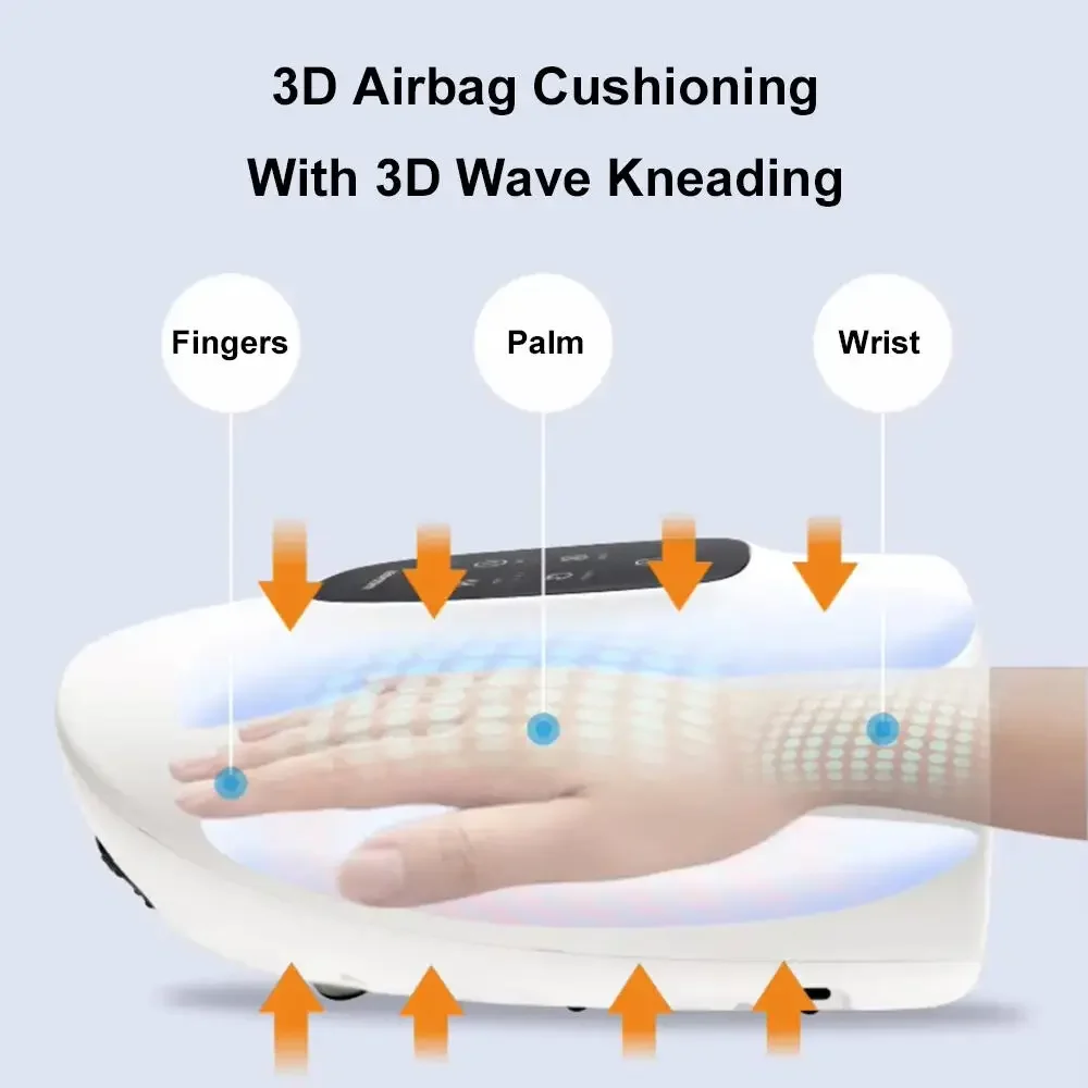Electric Hand Massager Hand Wrist Muscle Relaxation Treatment Hot Compress Palm Acupoint Massage for Stress Relief
Electric Hand Massager Hand Wrist Muscle Relaxation Treatment Hot Compress Palm Acupoint Massage for Stress Relief
