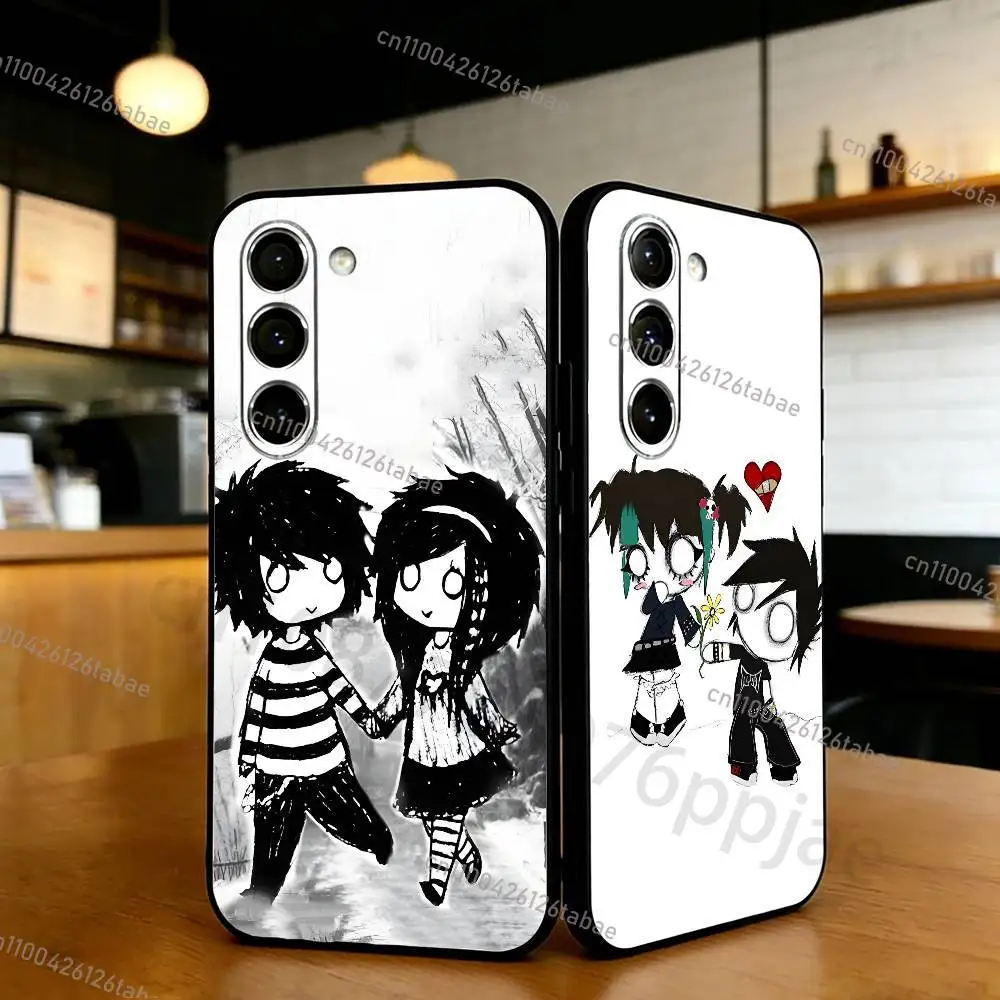 INS Love Black and Cute Emo Phone Case For Samsung S20,21,22,23,24,25,26 plus,ultra Lite Black Silicone Cover
INS Love Black and Cute Emo Phone Case For Samsung S20,21,22,23,24,25,26 plus,ultra Lite Black Silicone Cover
