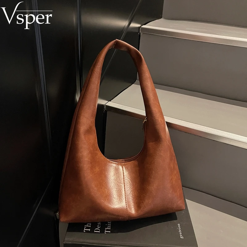 Сумки-хобо Vsper Simple Fashion для женщин, яркие, из искусственной кожи, однотонные, большой вместимости, сумки-шопперы на плечо, сумки-тоут.
Сумки-хобо Vsper Simple Fashion для женщин, яркие, из искусственной кожи, однотонные, большой вместимости, сумки-шопперы на плечо, сумки-тоут.