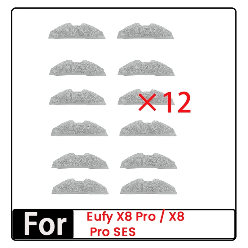 A16F-12 шт. тряпка для Eufy X8 Pro/X8 Pro SES, запасные части для робота-пылесоса
A16F-12 шт. тряпка для Eufy X8 Pro/X8 Pro SES, запасные части для робота-пылесоса