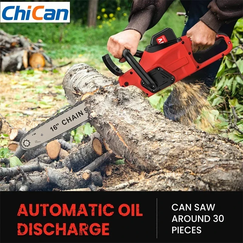 【Upgraded】16inch 2000W Brushless Electric Chainsaws Cordless Pruning Saw Woodworking Garden Trimming Saws Power Tools for Batt
【Upgraded】16inch 2000W Brushless Electric Chainsaws Cordless Pruning Saw Woodworking Garden Trimming Saws Power Tools for Batt