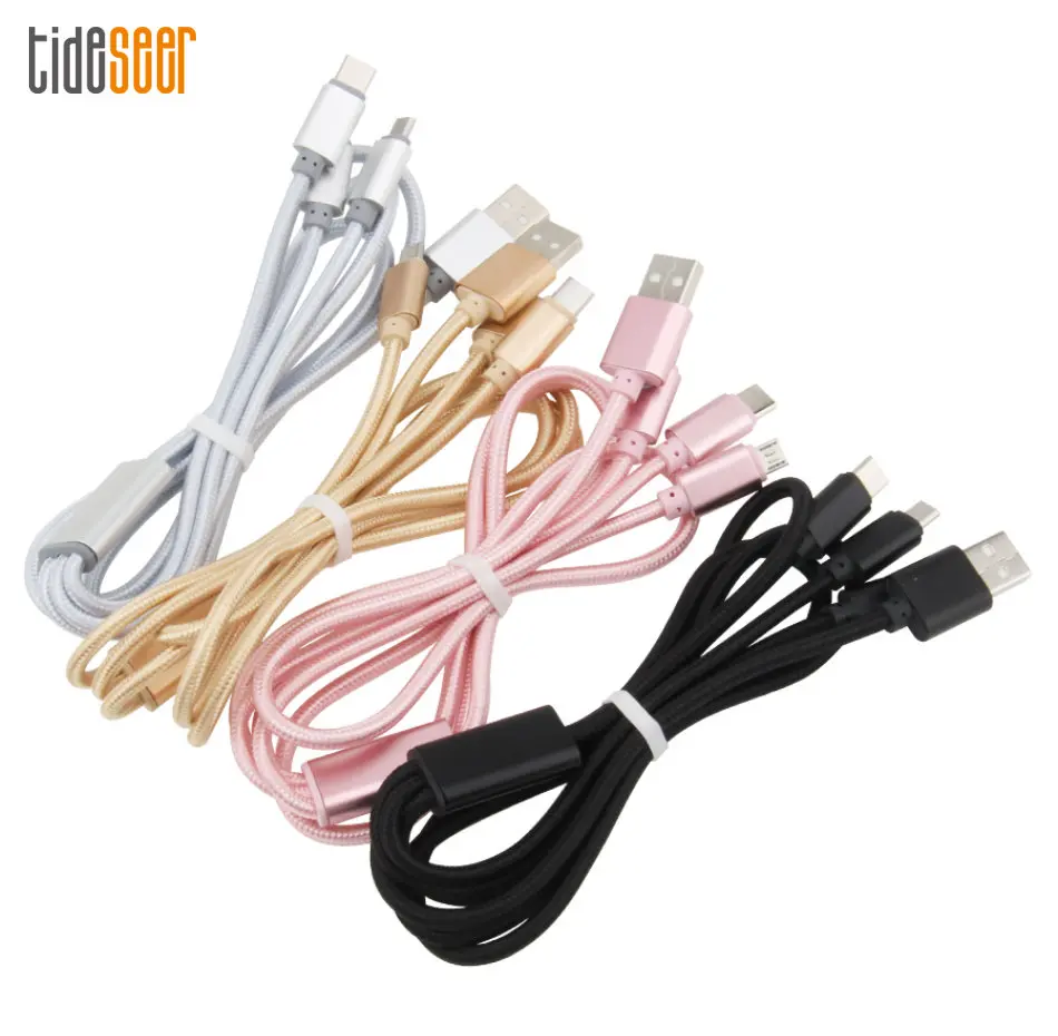 1000pcs 1.2m 3 in 1 Fast Charging USB Charger Cable for iPhone Type C Micro Charge Android Phone Cord Line For Huawei Samsung
1000pcs 1.2m 3 in 1 Fast Charging USB Charger Cable for iPhone Type C Micro Charge Android Phone Cord Line For Huawei Samsung