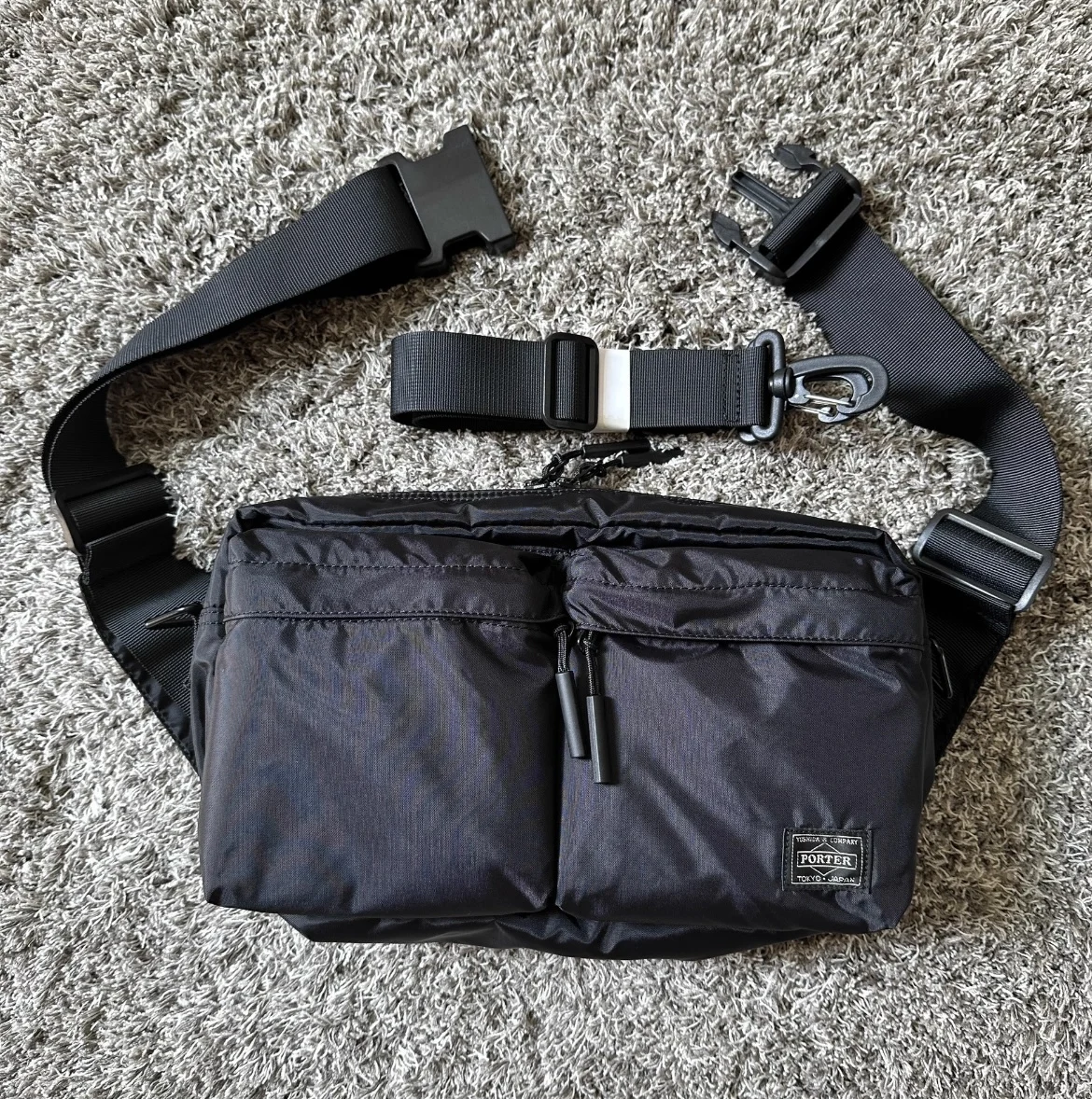 Porterforce 2 Way Military Style Commuter Crossbody Bag Hidden Belt Diagonal Bag Youth Canvas Lightweight Waterproof
Porterforce 2 Way Military Style Commuter Crossbody Bag Hidden Belt Diagonal Bag Youth Canvas Lightweight Waterproof