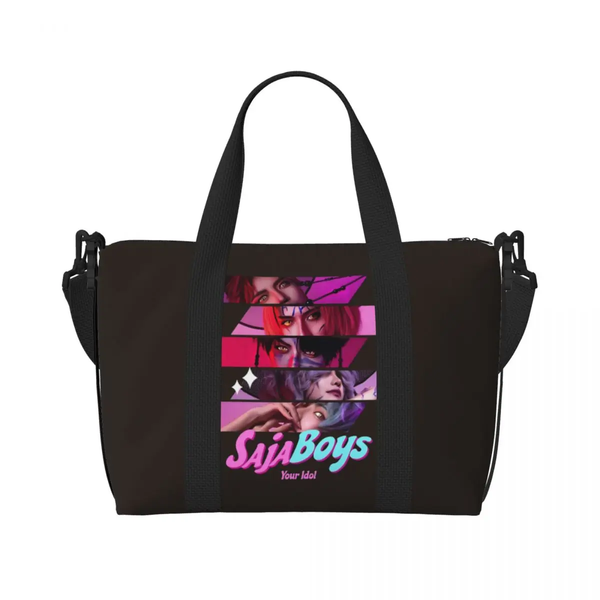 Изготовленная на заказ сумка-тоут Kpop Hunter Demons, женская большая вместительная сумка Saja для мальчиков, тренажерный зал, пляжные дорожные сумки
Изготовленная на заказ сумка-тоут Kpop Hunter Demons, женская большая вместительная сумка Saja для мальчиков, тренажерный зал, пляжные дорожные сумки