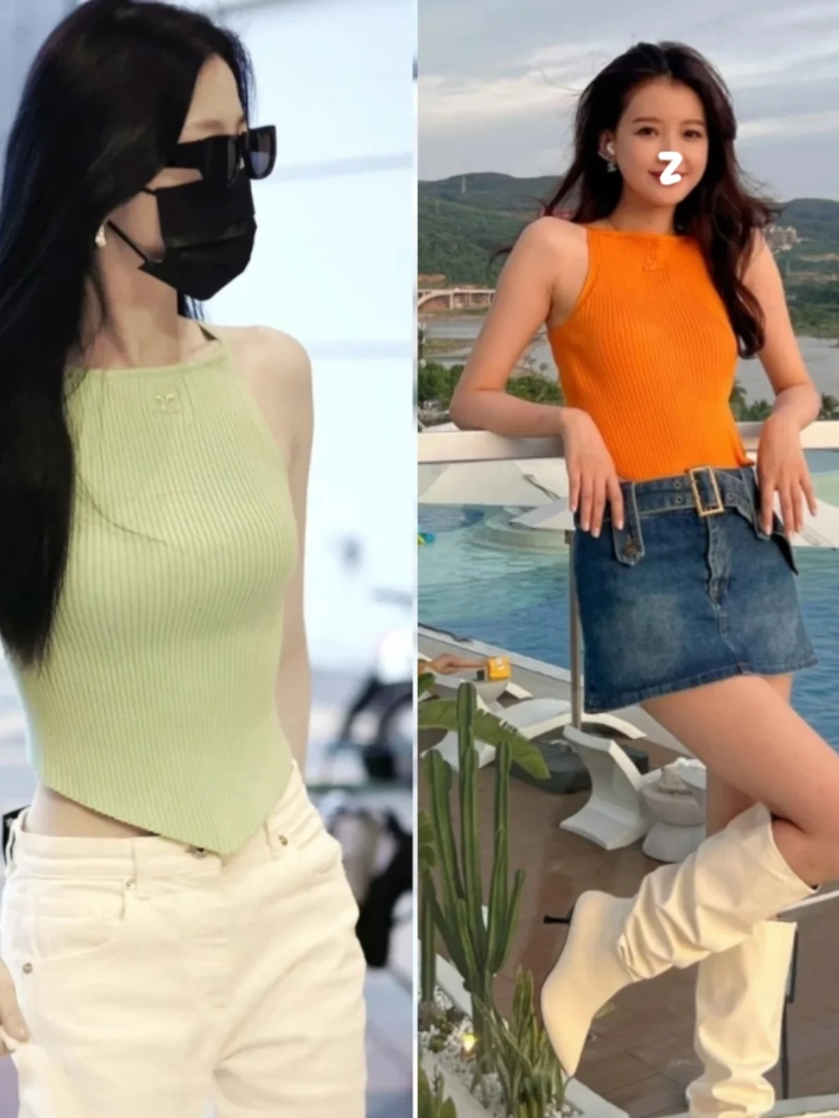 Pure Color Knitted Vest Short Style Inner Wear Women's Sweet Style Summer 2024 Fashion Trend Irregular Design by EXJR
Pure Color Knitted Vest Short Style Inner Wear Women's Sweet Style Summer 2024 Fashion Trend Irregular Design by EXJR