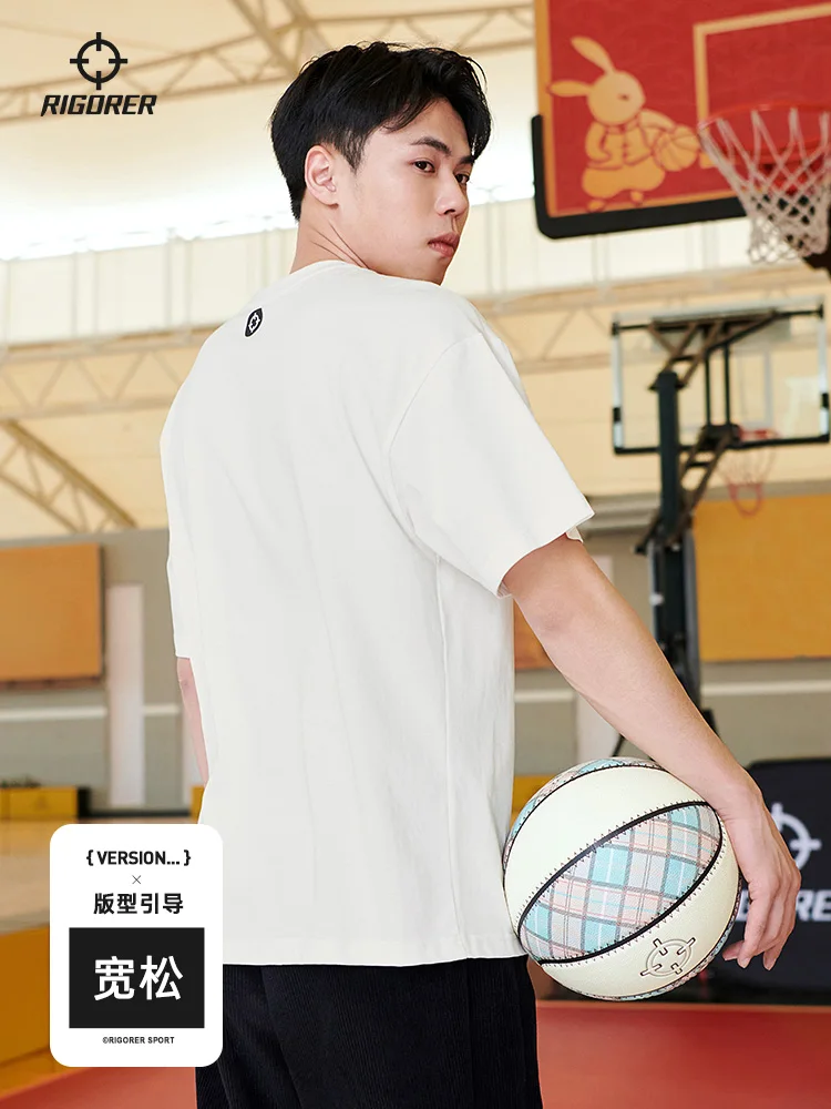 RIGORER Couple Print Basketball Outdoor Leisure Short Sleeve Men And Women Sports Running T-shirt New Year Style
RIGORER Couple Print Basketball Outdoor Leisure Short Sleeve Men And Women Sports Running T-shirt New Year Style