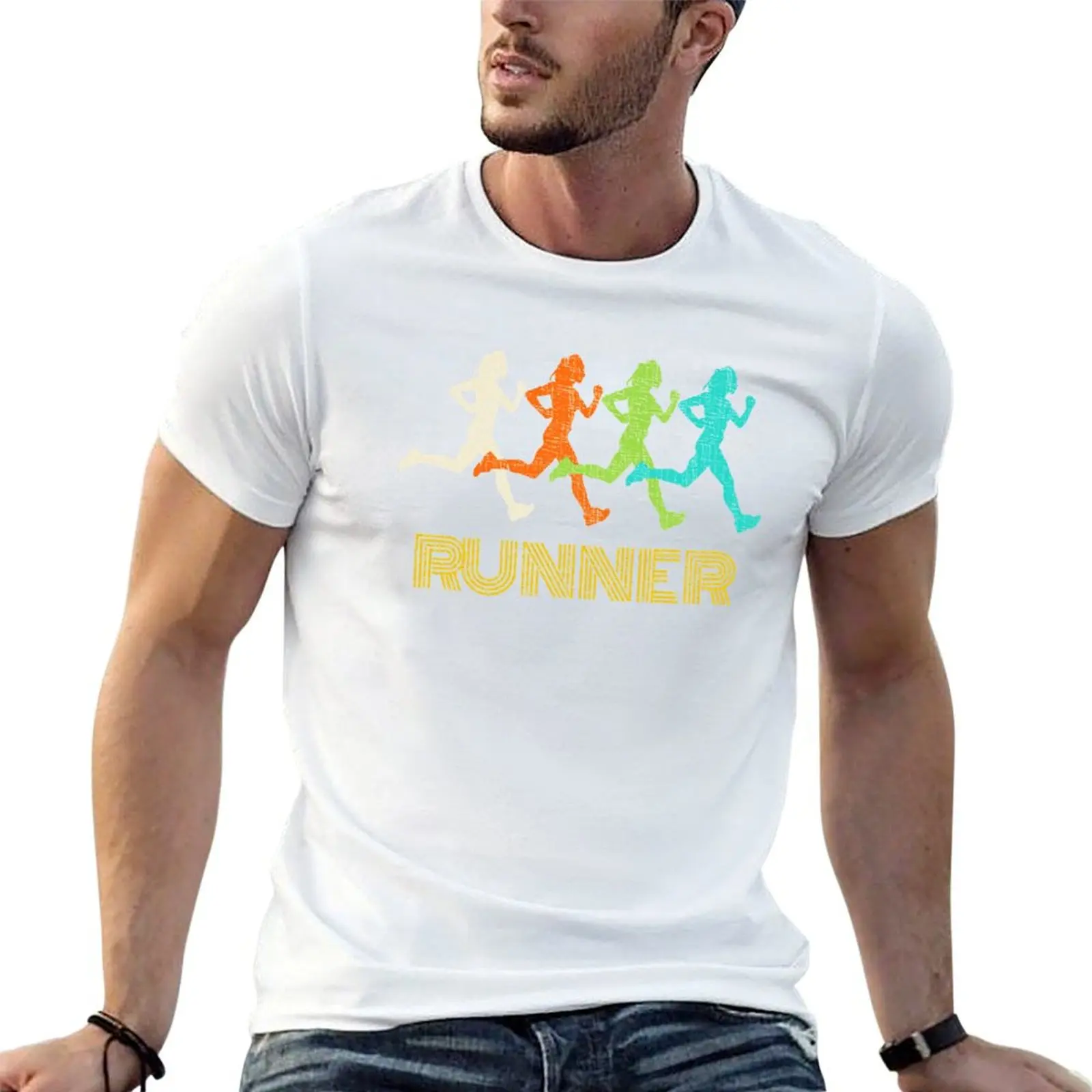 Old School Vintage Style Lady Runner Design T-Shirt man t shirt heavy cotton t shirt man plain T-Shirt
Old School Vintage Style Lady Runner Design T-Shirt man t shirt heavy cotton t shirt man plain T-Shirt