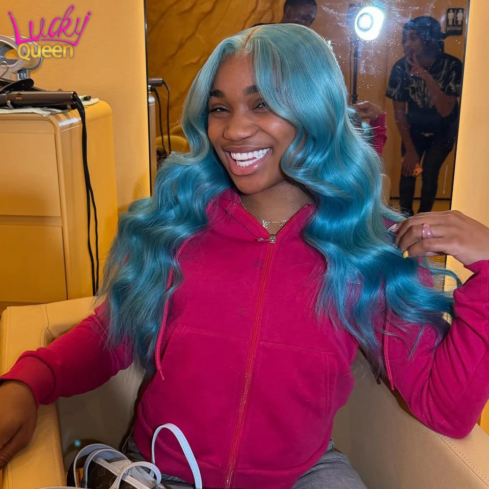 Light Blue 613 Hair Colored 13x4 13x6 Lace Front Human Hair Wig For Women Body Wave Wigs For Women Pre Plucked Glueless Cosplay
Light Blue 613 Hair Colored 13x4 13x6 Lace Front Human Hair Wig For Women Body Wave Wigs For Women Pre Plucked Glueless Cosplay