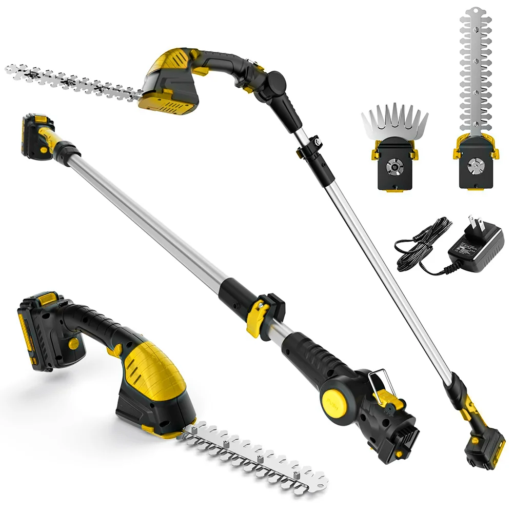 Multifunction 5 In 1 Garden Tool Brush Cutter Grass Chainsaw Telescopic Tree Folding Arm Electric Long Pole Hedge Trimmer
Multifunction 5 In 1 Garden Tool Brush Cutter Grass Chainsaw Telescopic Tree Folding Arm Electric Long Pole Hedge Trimmer