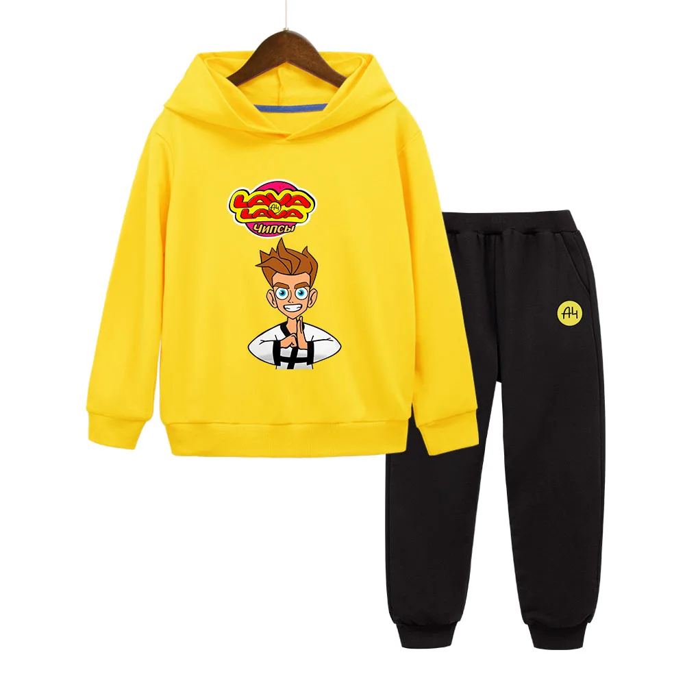 Cotton 100% Hoodies Boy Влад A4 'LAVA LAVA' Cartoon Print Kids Sweatshirt Casual Long Sleeve Caotton Pullover Hooded sweatshirts
Cotton 100% Hoodies Boy Влад A4 'LAVA LAVA' Cartoon Print Kids Sweatshirt Casual Long Sleeve Caotton Pullover Hooded sweatshirts