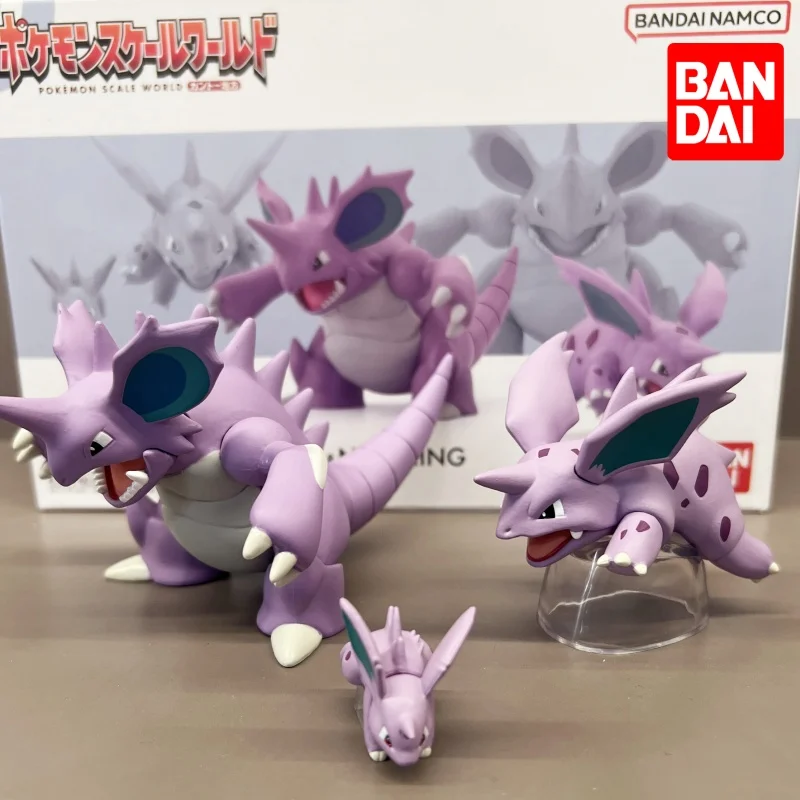 In Stock Original Bandai Pokemon Scale World Nidoran&Nidorino&Nidoking Real Pictures Korean Version Guaranteed Authentic Toys
In Stock Original Bandai Pokemon Scale World Nidoran&Nidorino&Nidoking Real Pictures Korean Version Guaranteed Authentic Toys