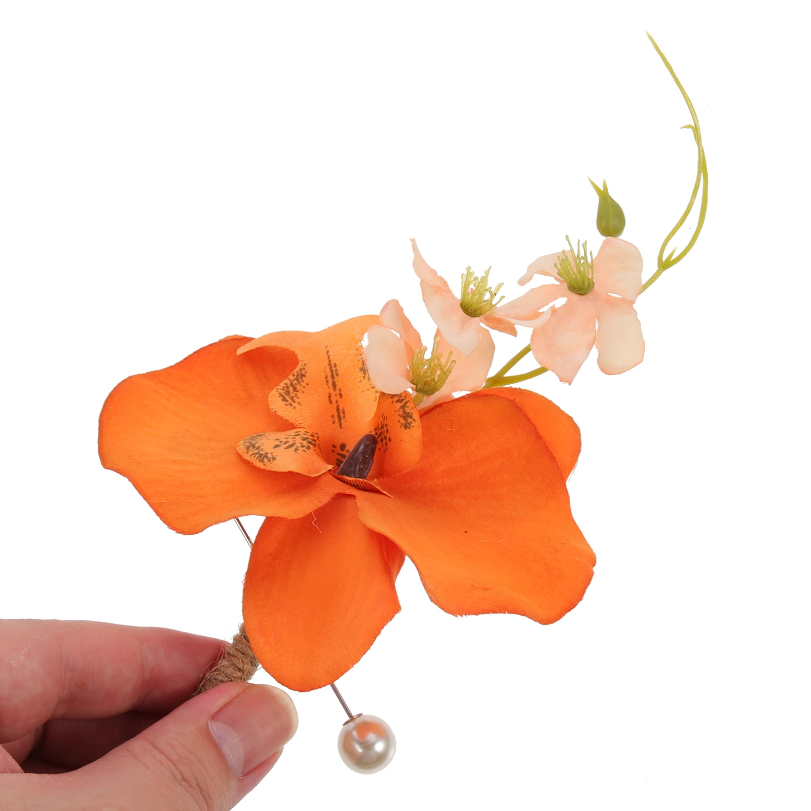 2pcs Silk Floral Corsages Brooch for Bride Groom Wedding Decor Artificial Flower Boutonniere Bridal Dress Accessory
2pcs Silk Floral Corsages Brooch for Bride Groom Wedding Decor Artificial Flower Boutonniere Bridal Dress Accessory