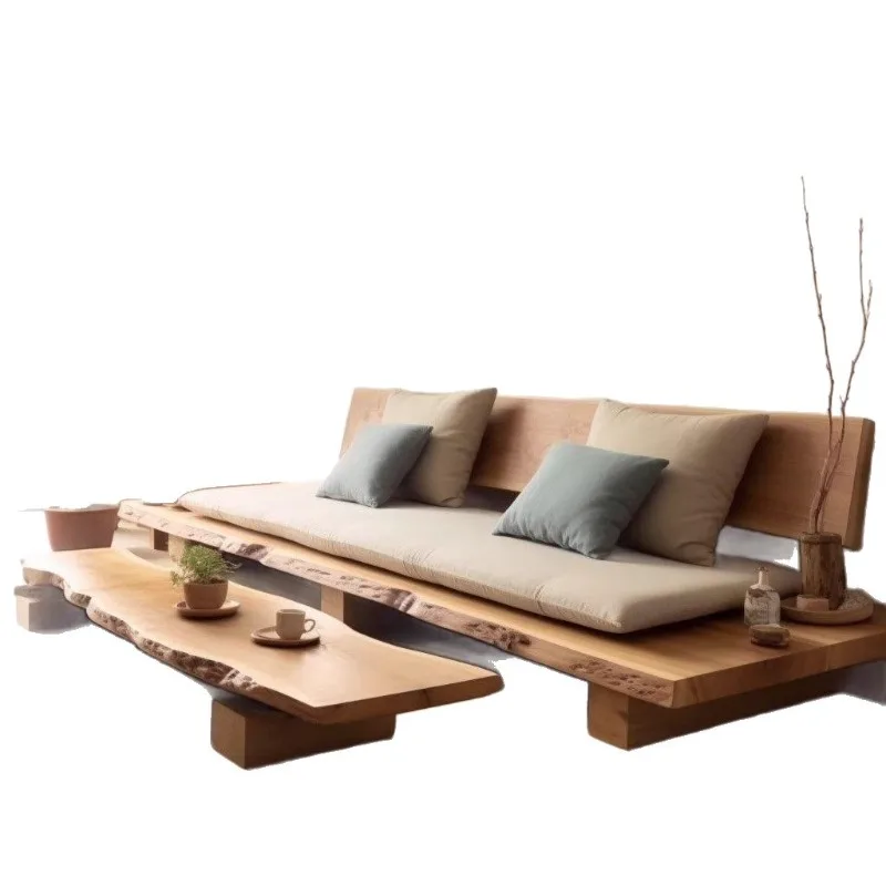 Log wabi sand wind sofa chair natural furniture medieval solid wood living room sofa simple style modern solid wood sofa
Log wabi sand wind sofa chair natural furniture medieval solid wood living room sofa simple style modern solid wood sofa