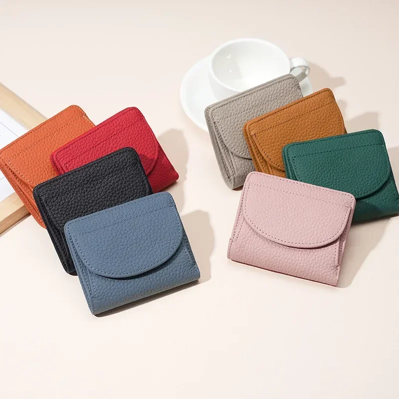 Genuine Leather Business ID Bank Credit Card Holder Cowhide Coin Purse Clutch Bags Slim Pocket Wallets for Women
Genuine Leather Business ID Bank Credit Card Holder Cowhide Coin Purse Clutch Bags Slim Pocket Wallets for Women