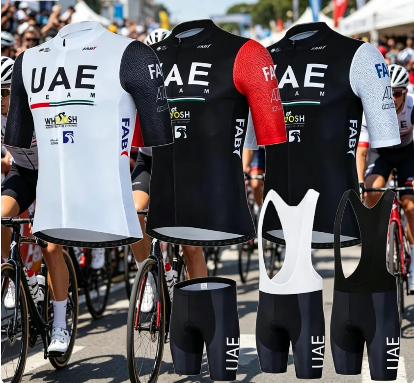 Summer UAE Team Cycling Set Men Short sleeve Jersey and Bib Shorts Pro Race Bicycle Clothing Suit 2026 MTB Ropa Maillot
Summer UAE Team Cycling Set Men Short sleeve Jersey and Bib Shorts Pro Race Bicycle Clothing Suit 2026 MTB Ropa Maillot