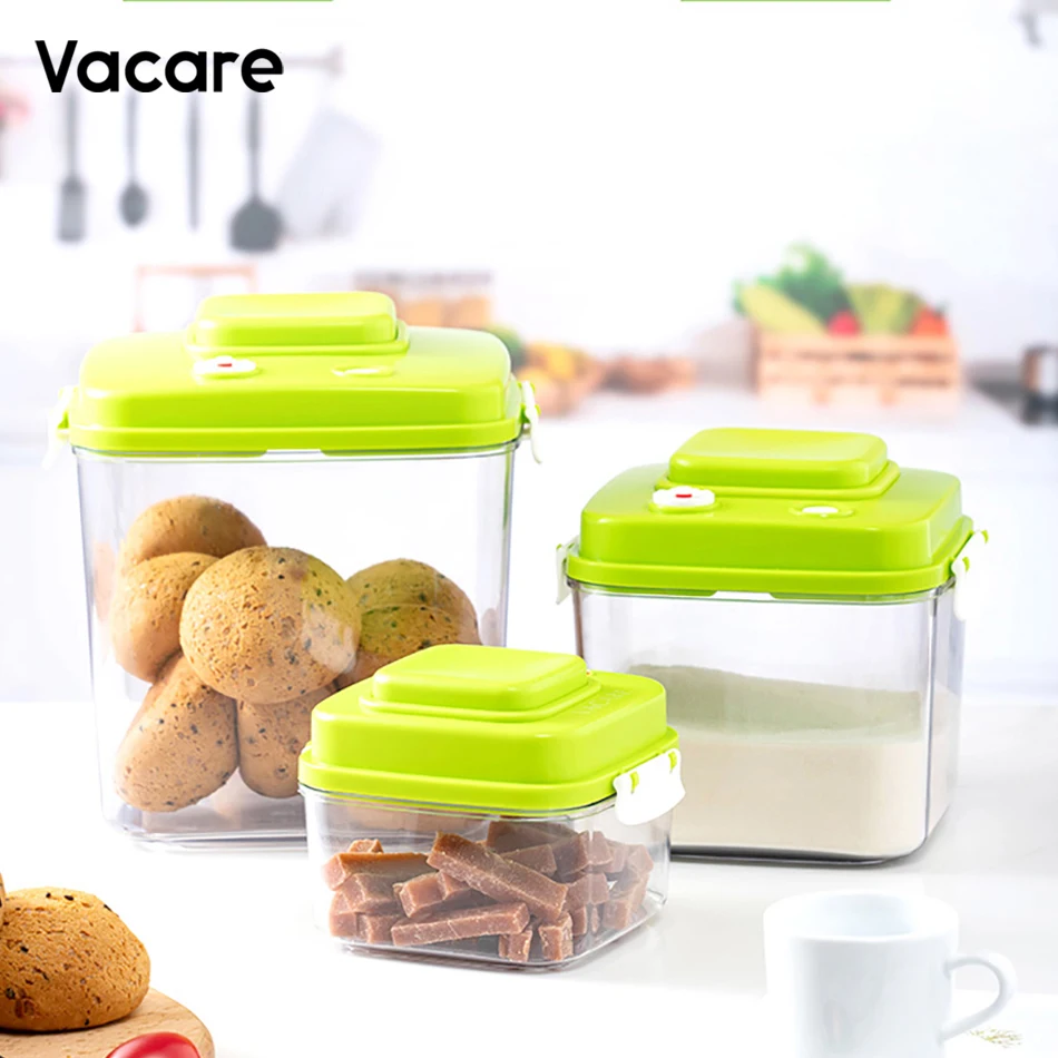 Vacare Kitchen Storage Food Organizer Container PET Vacuum Container Watermelon Can For Fridge Fresh Vegetable Fruit Storage Box
Vacare Kitchen Storage Food Organizer Container PET Vacuum Container Watermelon Can For Fridge Fresh Vegetable Fruit Storage Box