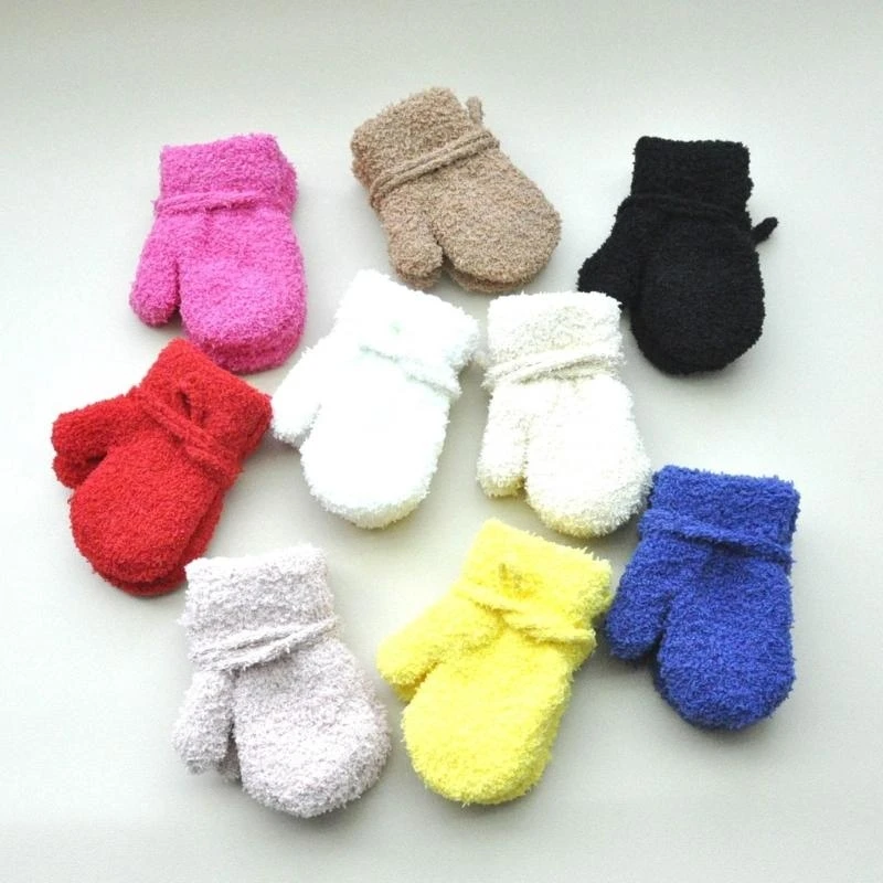 M76C Soft Breathable Mittens Thick Full Finger Gloves Solid Color Gift for Boys Girls
M76C Soft Breathable Mittens Thick Full Finger Gloves Solid Color Gift for Boys Girls
