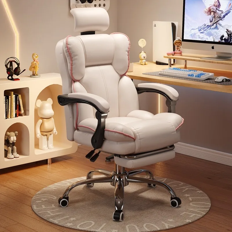 Relaxing Bedroom Ergonomic Chairs Comfortable Long-term Sitting Computer Desks Girls Home Office Accessories E-sports Furniture
Relaxing Bedroom Ergonomic Chairs Comfortable Long-term Sitting Computer Desks Girls Home Office Accessories E-sports Furniture